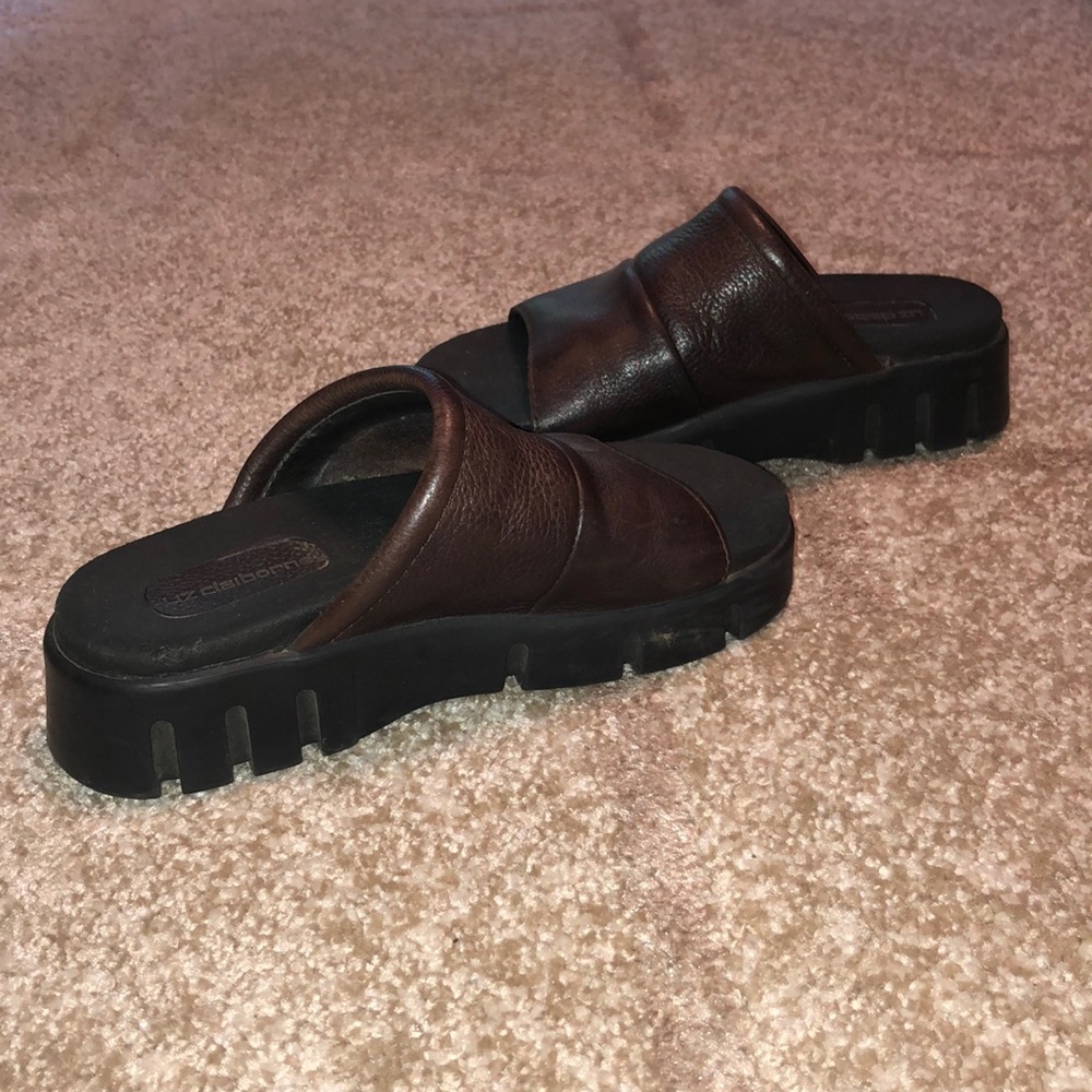Genuine leather Liz Claiborne sandals